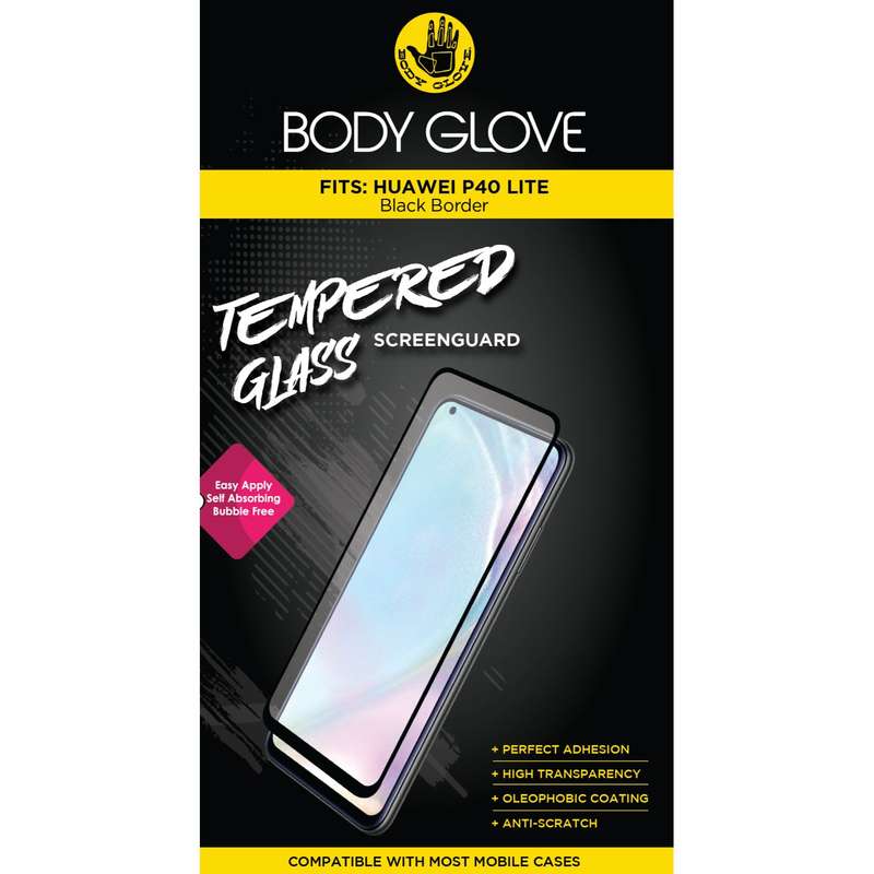 Huawei P40 Lite Body Glove Screen Protector  Black Border
