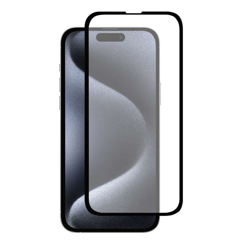 Apple iPhone 15 Pro Body Glove Screen Protector - Black Border