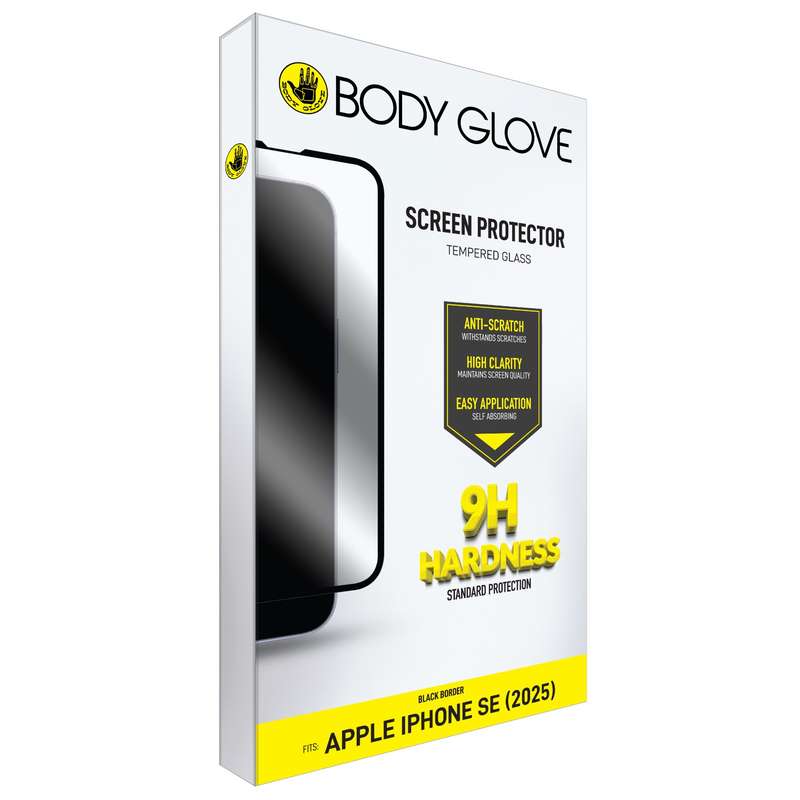 Apple iPhone 16e Body Glove Screen Protector - Black Border