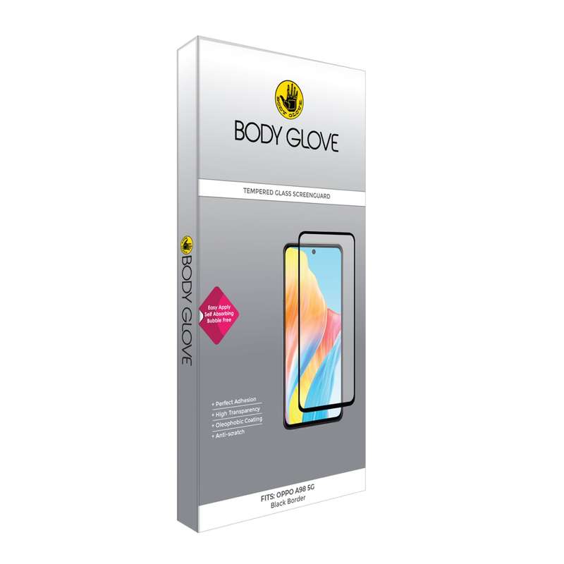 Oppo A98 5G Body Glove Screen Protector - Black Border
