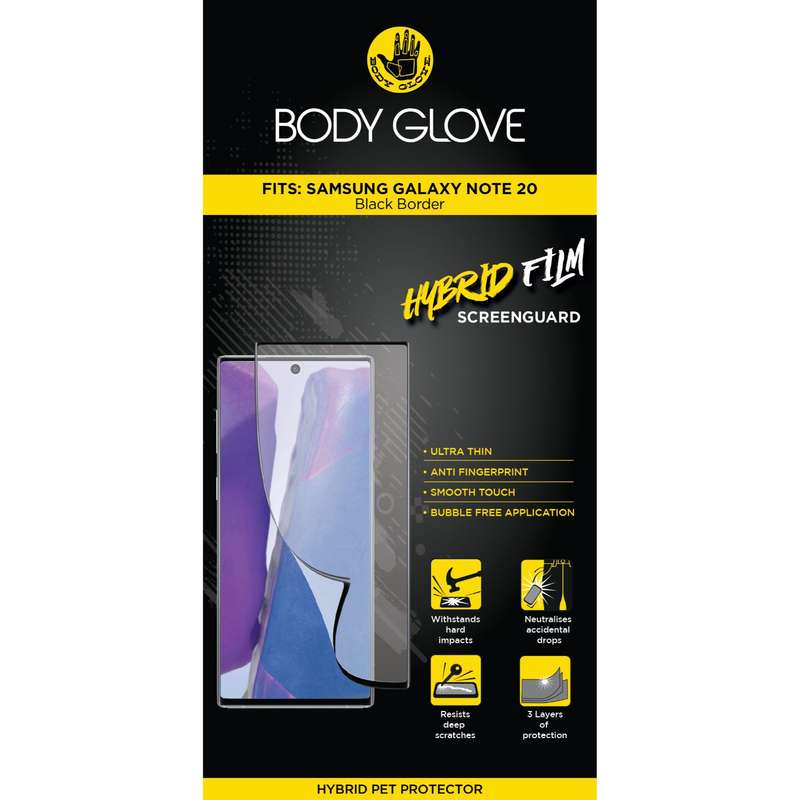 Galaxy Note 20 Body Glove Screen Protector - Hybrid Film