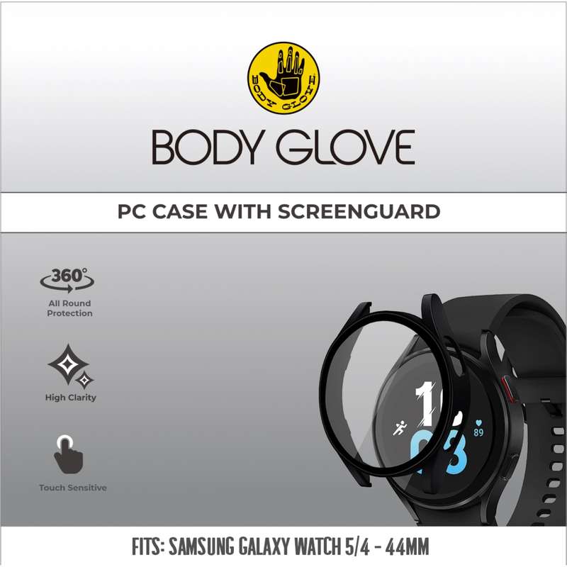 Body Glove Samsung Galaxy Watch5 / 4 44mm PC Case - Black