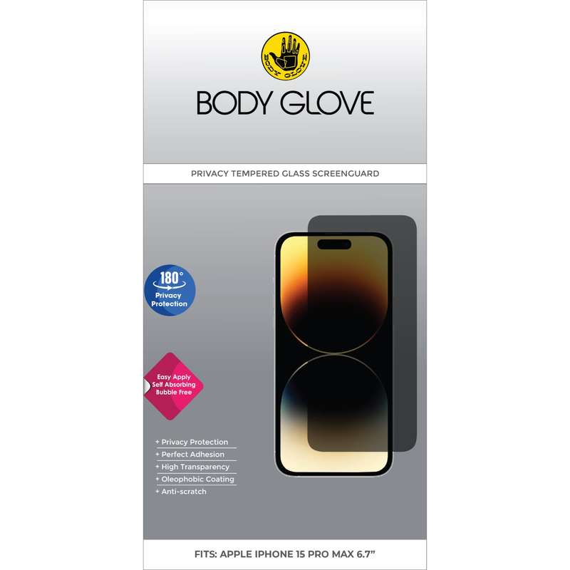 Apple iPhone 15 Pro Max Body Glove Privacy Screen Protector