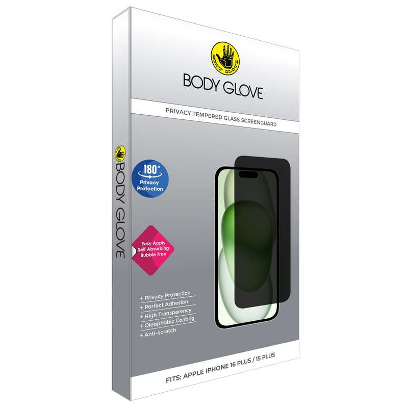 Apple iPhone 15 Plus Body Glove Privacy Screen Protector