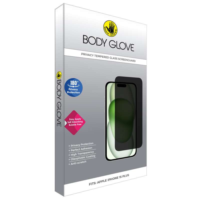 Apple iPhone 15 Plus Body Glove Privacy Screen Protector