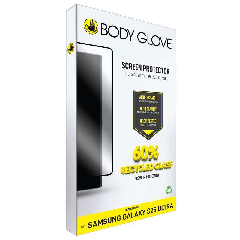 Samsung Galaxy S25 Ultra Body Glove Screen Protector - Black Border