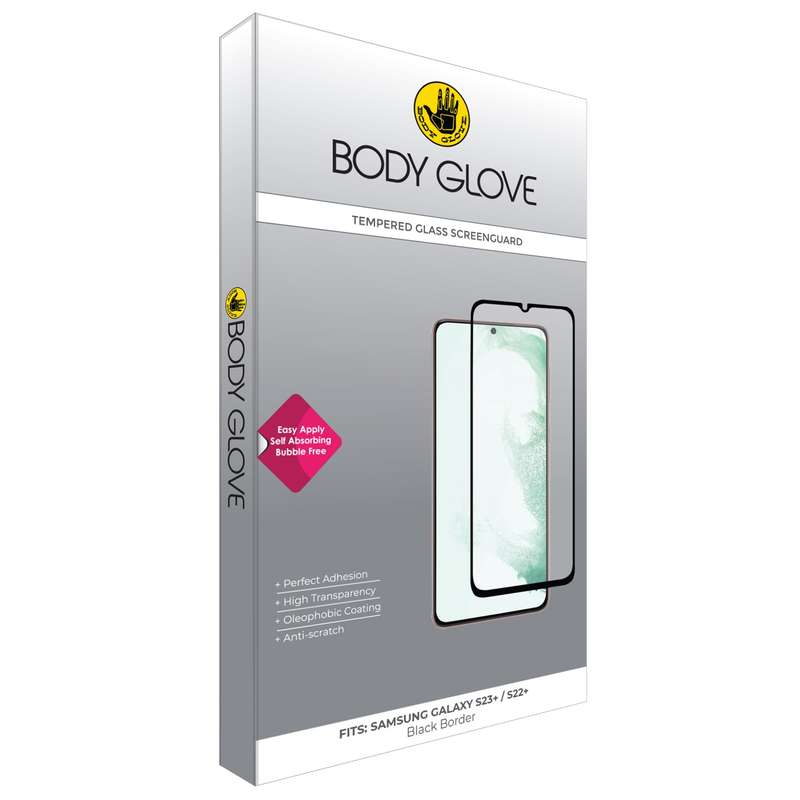 Samsung Galaxy S22+ 5G / S23+ Body Glove Screen Protector - Black Border