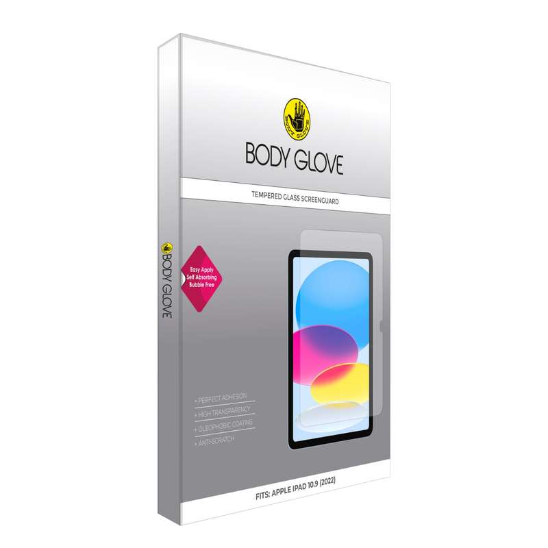 Apple iPad 10.9 (2022) Body Glove Tempered Glass Screen Protector