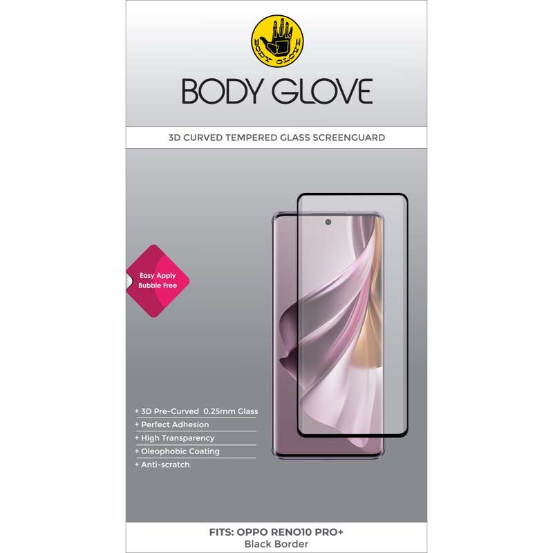 Oppo Reno10 Pro+ Body Glove Screen Protector - Black Border