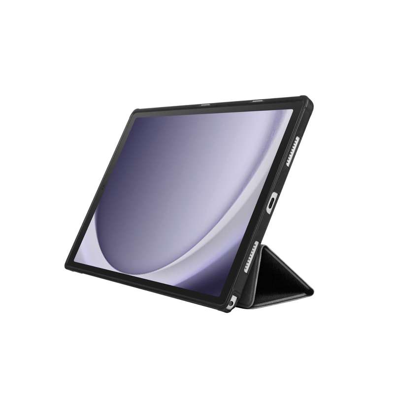 Samsung Galaxy Tab A9 Case Silicone Smartsuit Case - Black
