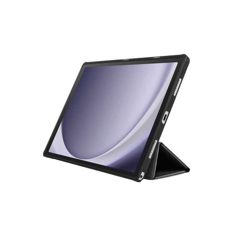 Samsung Galaxy Tab A9 Case Silicone Smartsuit Case - Black