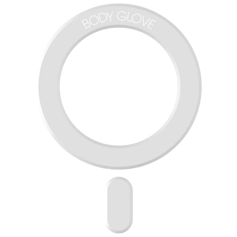 Body Glove Magnetic Sticker - White