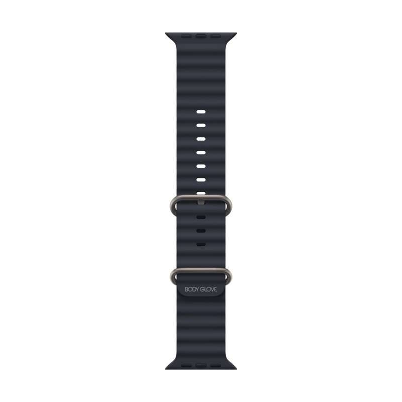 Apple Series 7 / 8 (44 / 45 / 49mm) Black Body Glove Strike Watch Strap