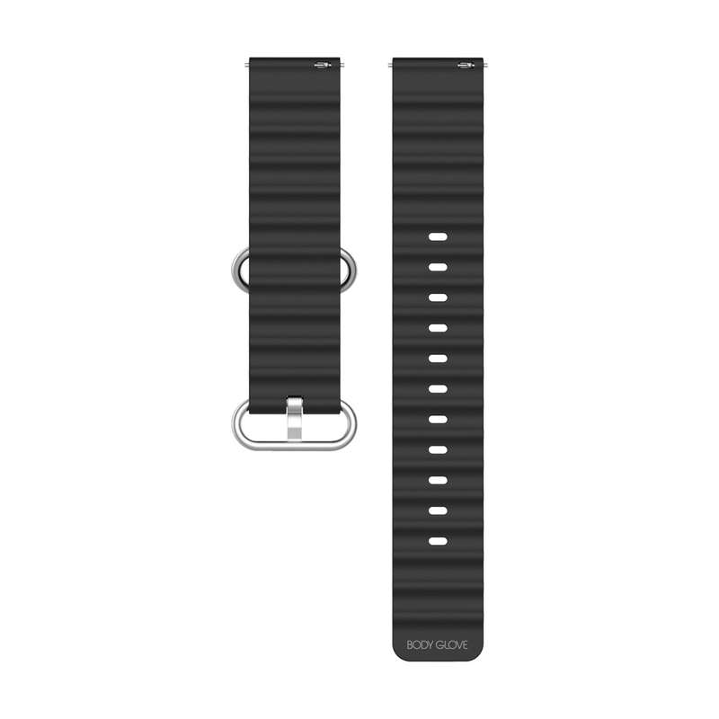 Samsung Galaxy Watch Series 4 and 5 44 / 45mm Black Body Glove Strike Watch Strap