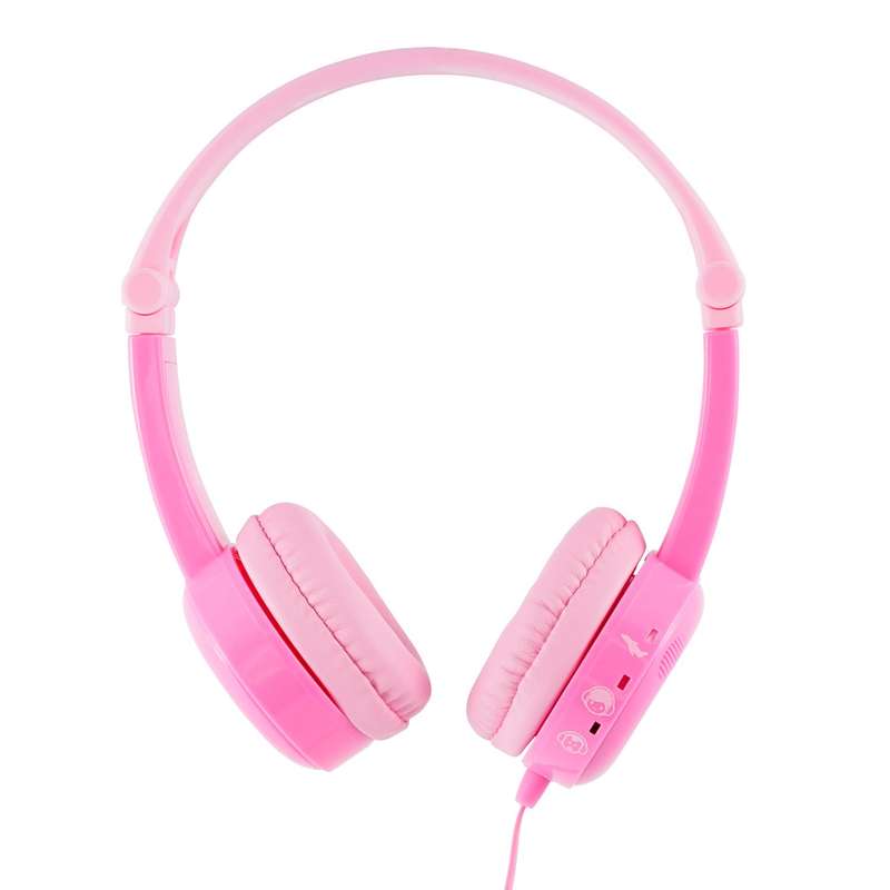 BuddyPhones Headphones for Kids - Pink