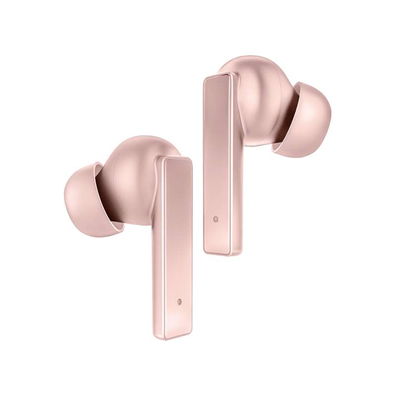 Burtone Metal Series Wireless Earbuds - Pink