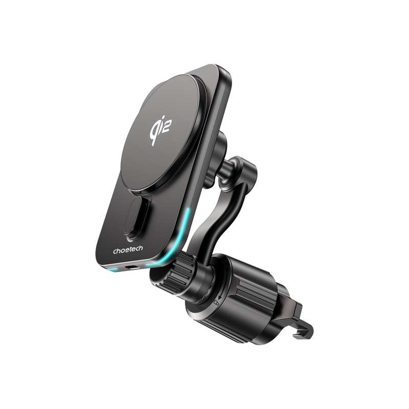Choetech 15W Car Magnetic Wireless Charger - Black