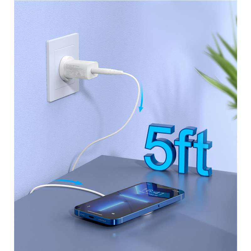 Choetech 15W MagSafe Type-C Magnetic Wireless Charging Pad Rose Gold