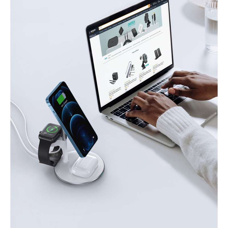Choetech 15W Fast Wireless Charger - Charging Stand
