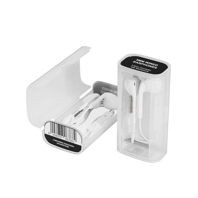 LOOPD LITE Wired AUX Earphones - White