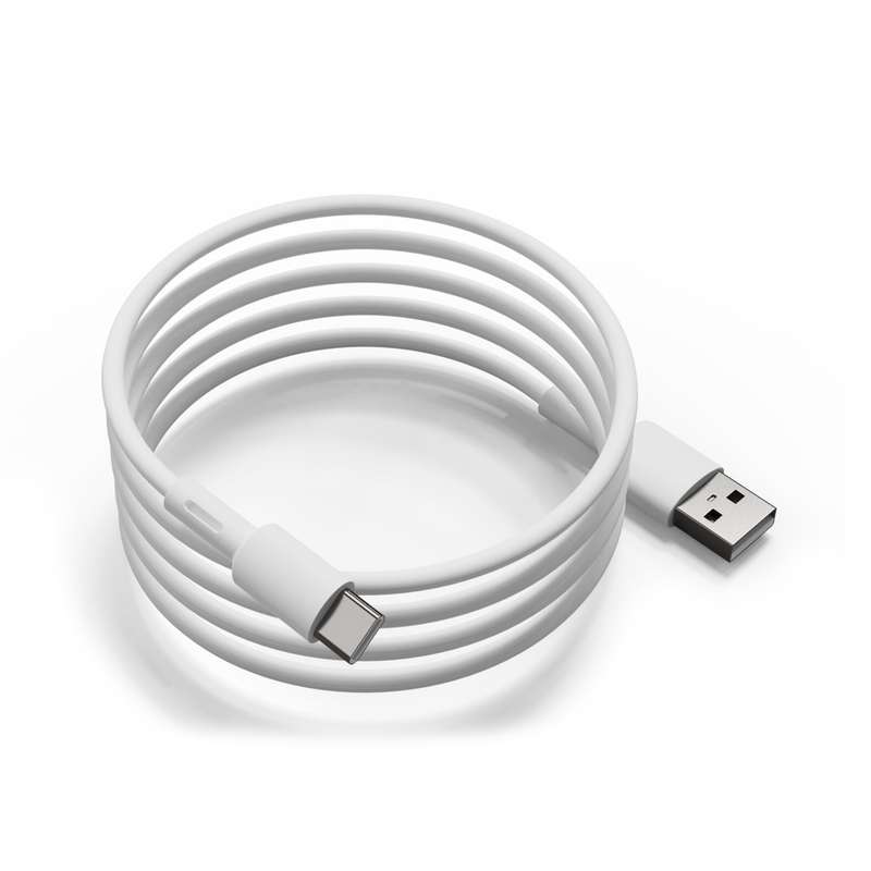 LOOPD LITE 12W USB A To Type C Cable - 1m White