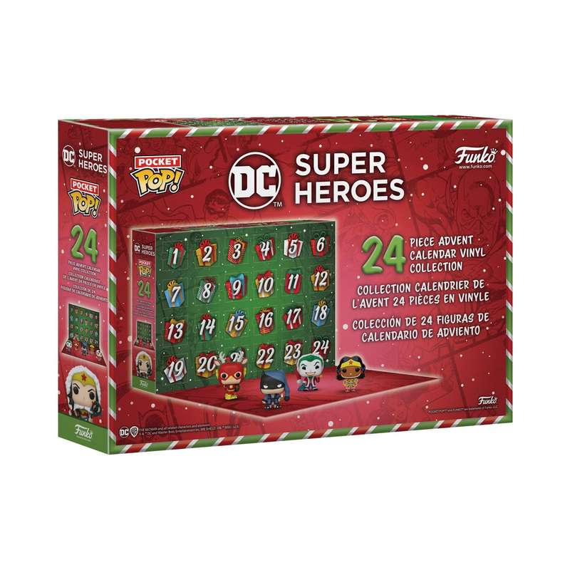 Funko Pop Pocket DC Comics Advent Calendar 2023 24 Piece