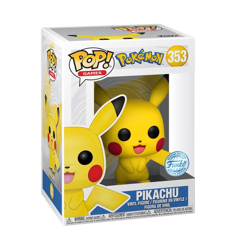 Pikachu - Pokemon Funko Pop Special Edition Vinyl Figure #353