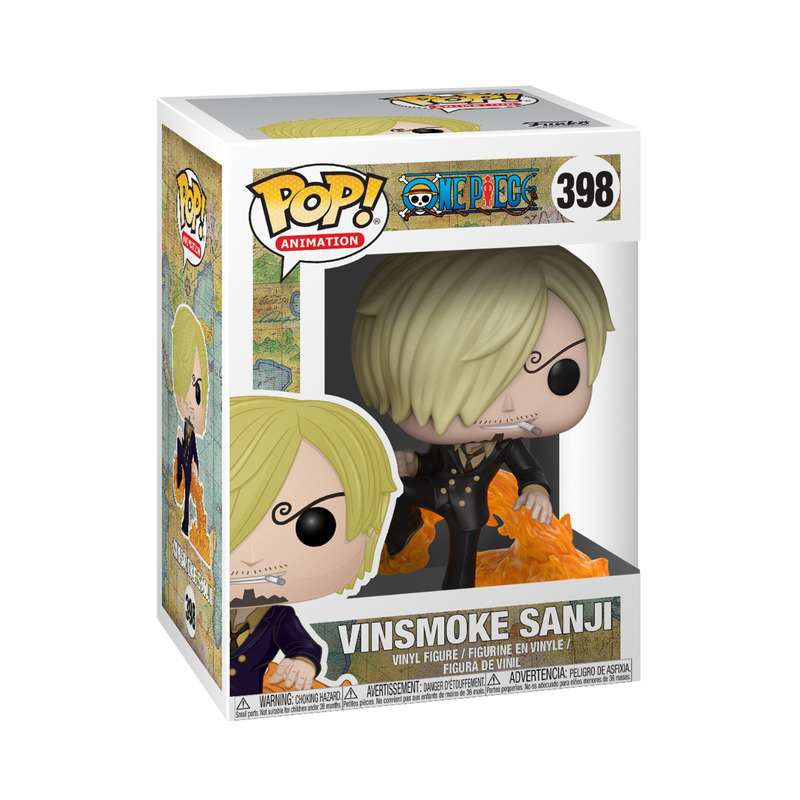 One Piece Vinsmoke Sanji Animation Funko Pop Vinyl Figure 398