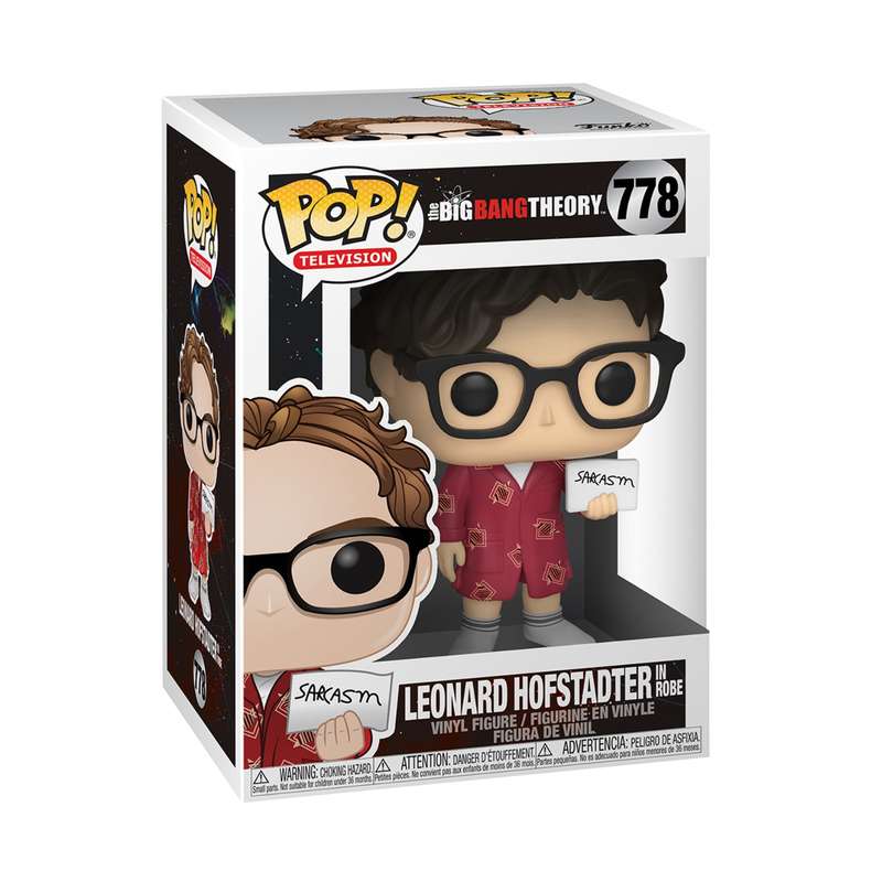 Leonard in Robe - The Big Bang Theory Funko Pop Vinyl Figure #778