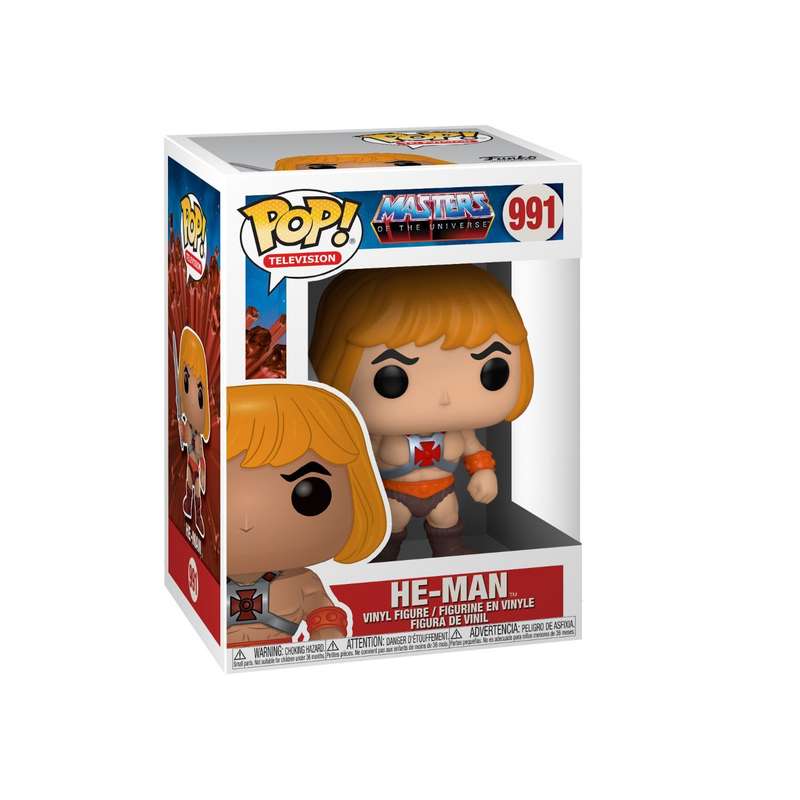 HeMan  Masters of the Universe Funko Pop Vinyl Figure #991