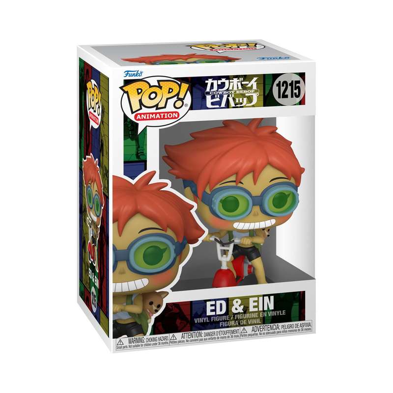 Ed & Ein - Cowboy Bebop Funko Pop Vinyl Figure #1215