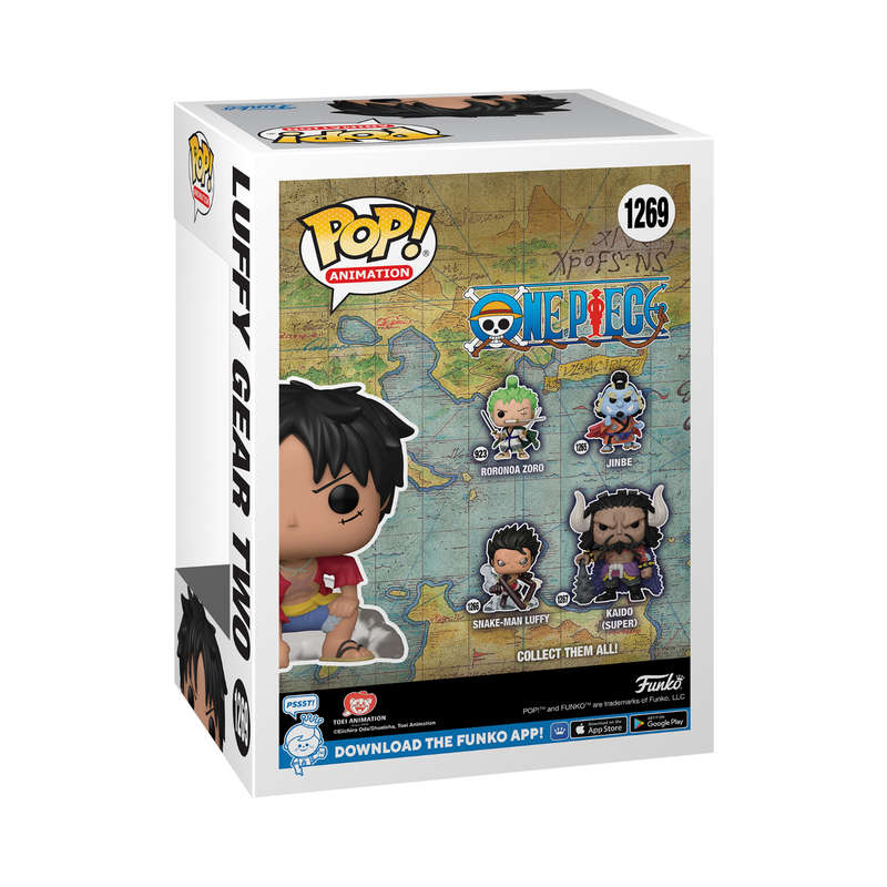 Luffy Gear Two  One Piece Funko Pop Vinyl Figure #1269