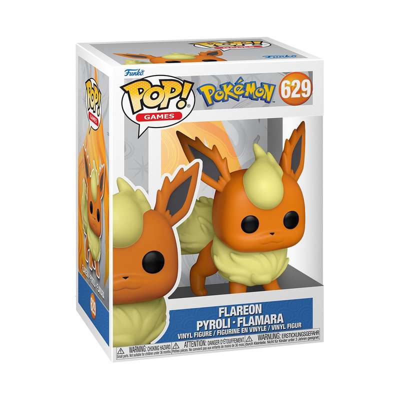 Flareon - Pokemon Funko Pop Vinyl Figure #629