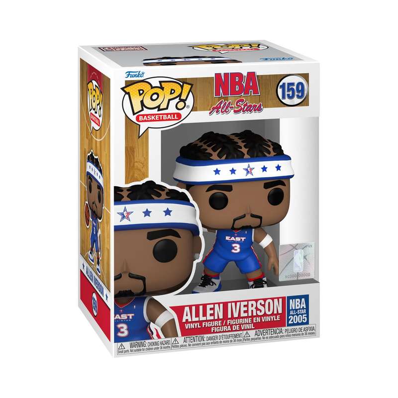 Allen Iverson  NBA AllStars Funko Pop Vinyl Figure #159