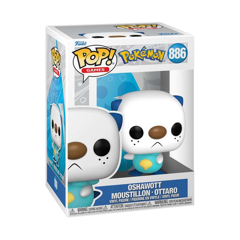 Oshawott - Pokemon Funko Pop Vinyl Figure #886