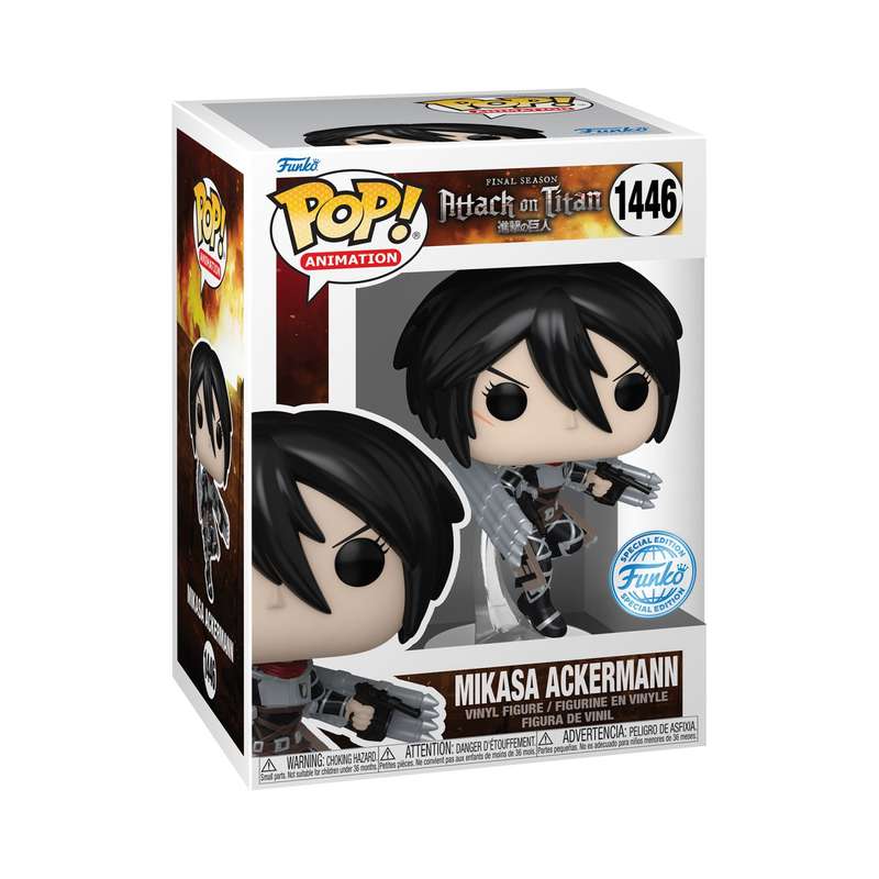 Mikasa Ackermann - Attack on Titan Funko Pop Vinyl Figure #1446