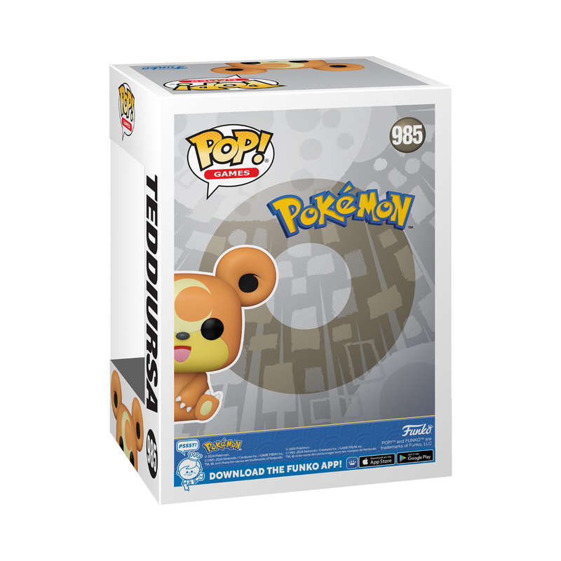 Teddiursa - Pokemon Funko Pop Vinyl Figure #985