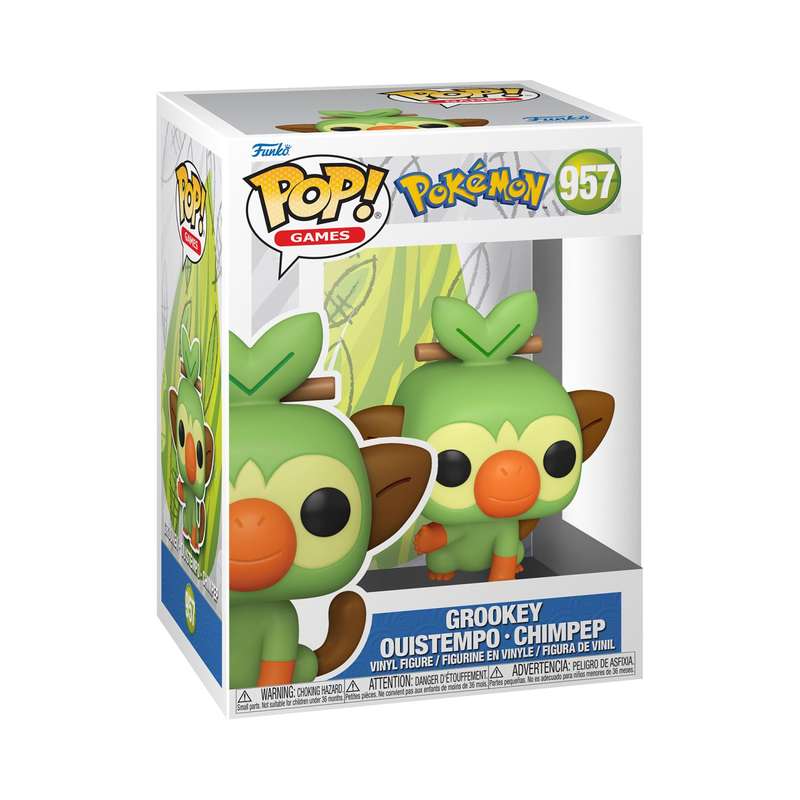 Grookey - Pokemon Funko Pop Vinyl Figure #957