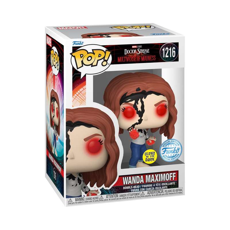 Wanda Maximoff - Multiverse of Madness Funko Pop Vinyl Figure #1216