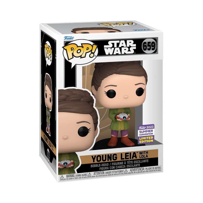 Young Leia with Lola - Star Wars Funko Pop Vinyl Figure #659