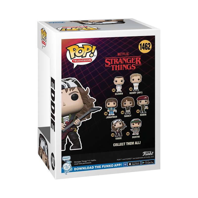 Eddie - Stranger Things Funko Pop Vinyl Figure #1462