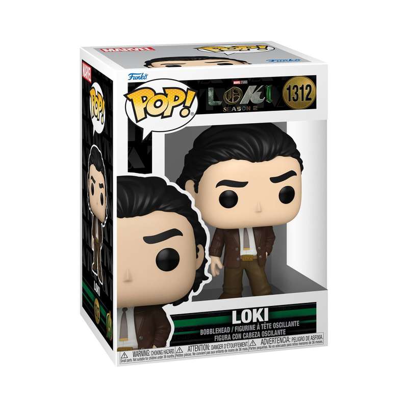 loki  Loki Season 2 Marvel Funko Pop Bobblehead Figure #1312