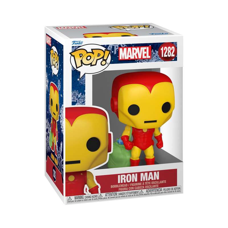 Holiday Iron Man - Marvel Funko Pop Bobblehead Figure #1282