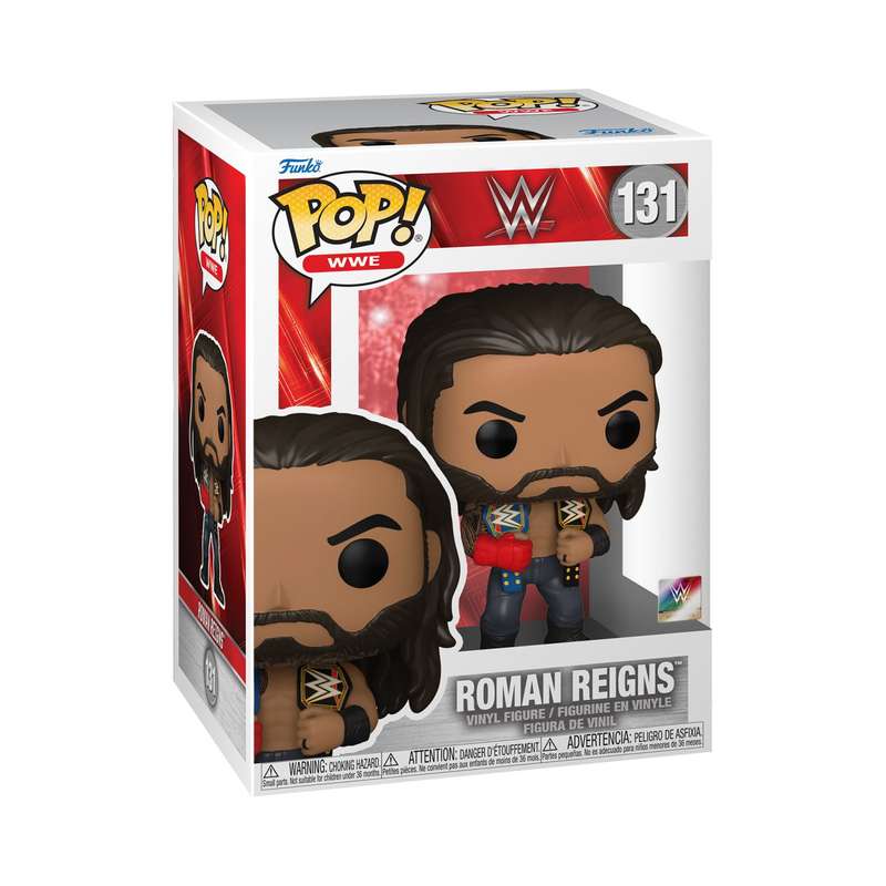 Funko Pop WWE Wrestling - Roman Reigns With Belts