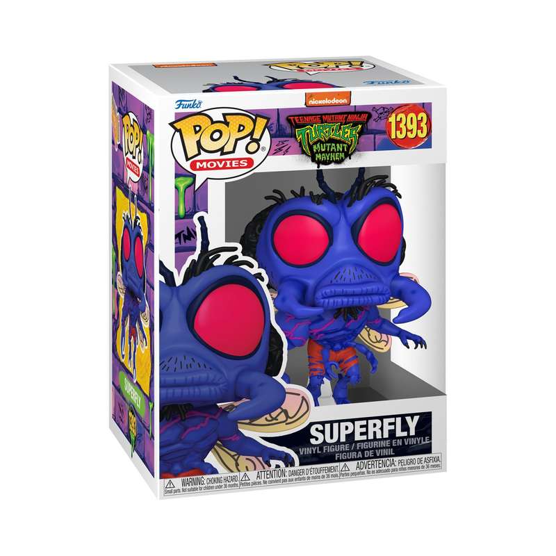 Superfly  TMNT Mutant Mayhem Funko Pop Vinyl Figure #1393