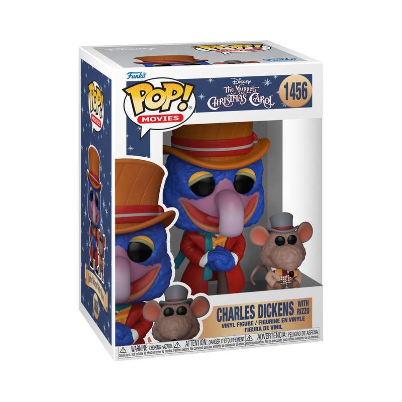 Charles Dickens - The Muppet Christmas Carol Funko Pop Vinyl Figure #1456