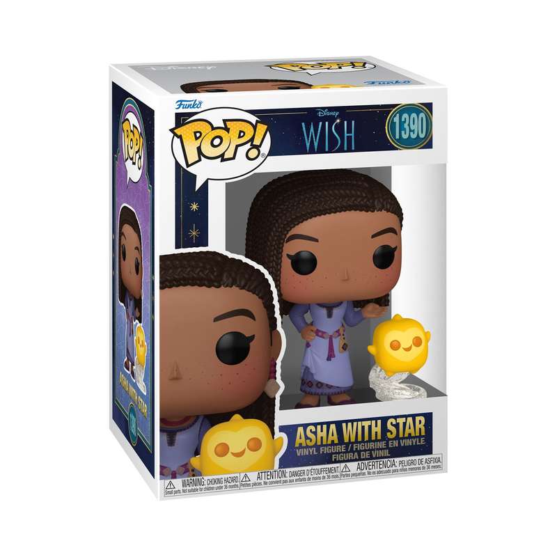 Asha - Disney Wish Funko Pop Vinyl Figure #1390