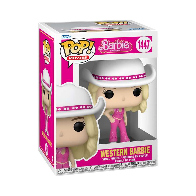 Barbie The Movie Western Barbie Cowgirl Movies Funko Pop Vinyl Figure