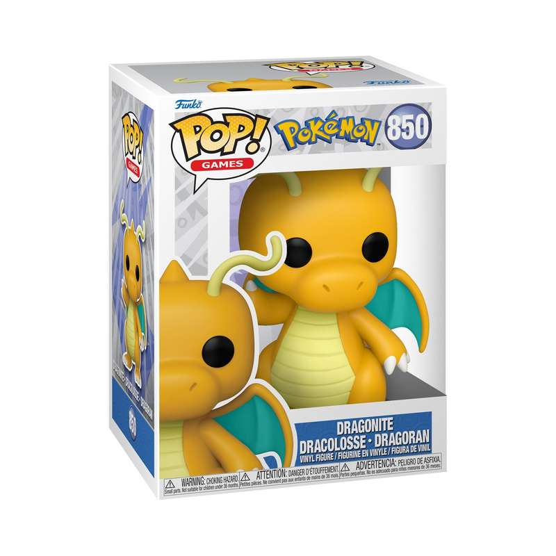 Dragonite - Pokemon Funko Pop Vinyl Figure #850