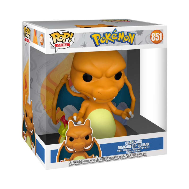 Charizard  Pokemon Funko Pop 10 Inch Vinyl Figure #851